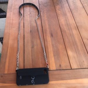 Rebecca Minkoff Silicone iPhone 8/7 case - Black